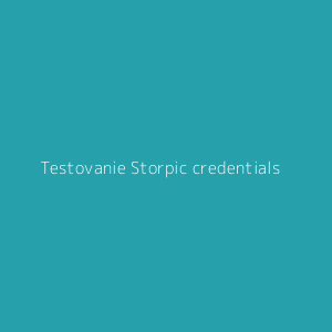 Testovanie Storpic credentials